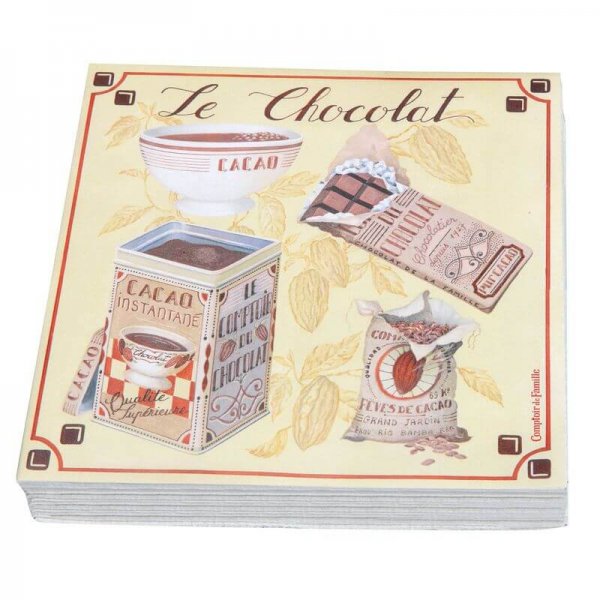 Χαρτοπετσέτες Le Chocolat