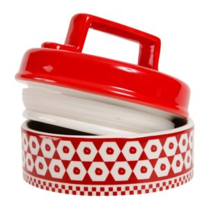 Δοχείο κουζίνας Carreau Red Couisine