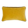 Μαξιλάρι κάλυμμα μακρόστενο VELVETIN MUSTARD