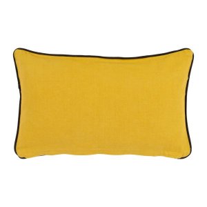 Alternative view of Μαξιλάρι κάλυμμα μακρόστενο VELVETIN MUSTARD