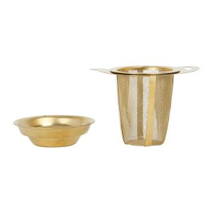 Στραγγιστήρι τσαγιού TEA INFUSER BOX GOLD - Image 2