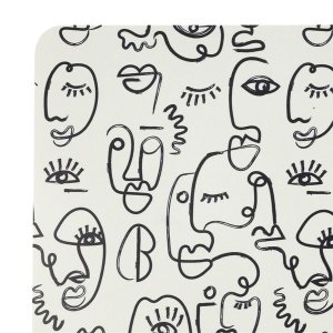 Alternative view of Σουπλά TERRE BRULEE OFF-WHITE+BLACK