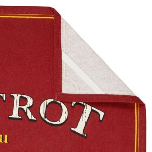 Alternative view of Πετσέτα κουζίνας BISTROT AMIS BURGUNDY+YELLOW