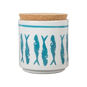 Δοχείο αποθήκη με καπάκι CORFOU TURQUOISE