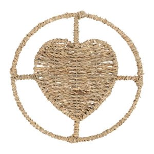 Βάση ζεστών HEART BORNEO NATURAL